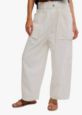 Free People We The Free Costa Straight Harem Pants SZ L NWT MSRP $148