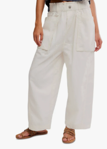 Free People We The Free Costa Straight Harem Pants SZ L NWT MSRP $148