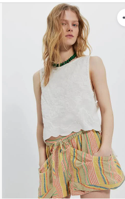 FP Good Fortune Stripe Short SZ S NWT MSRP $78