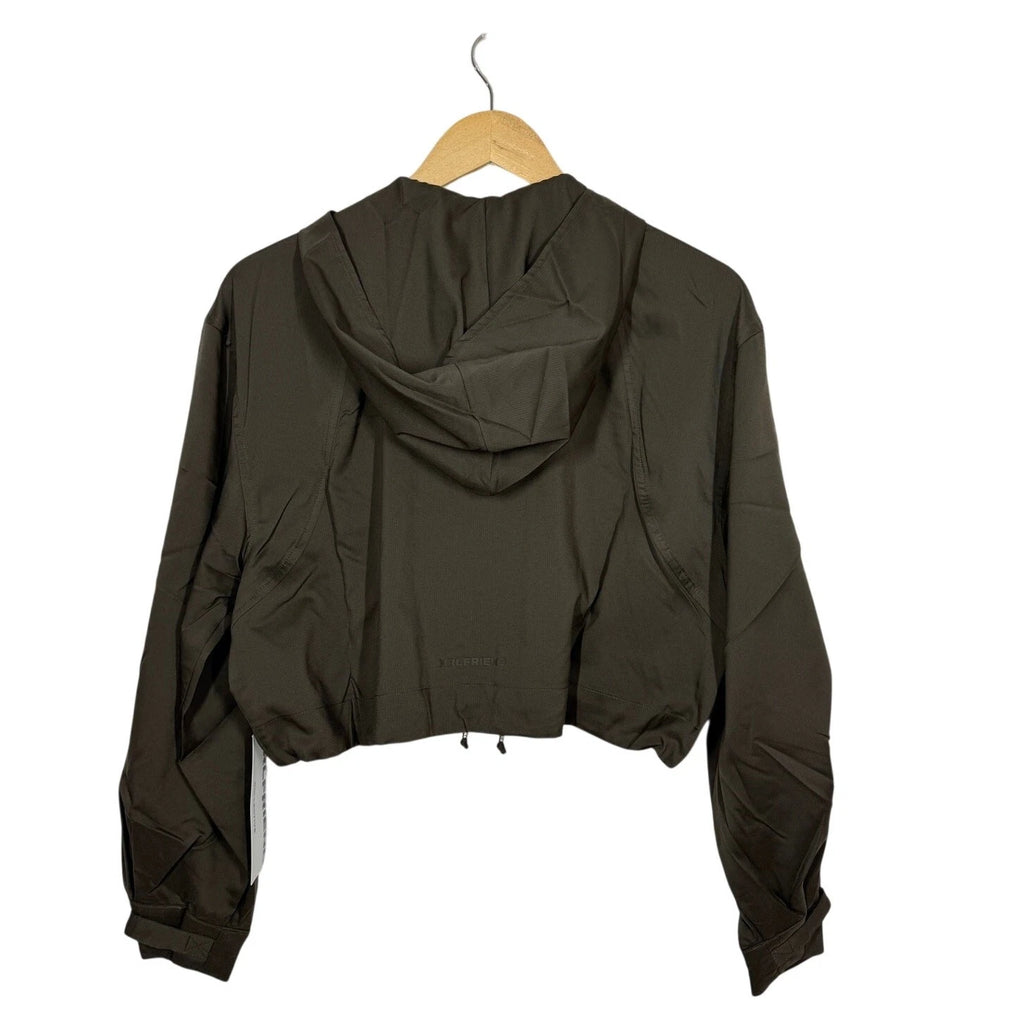 Girlfriend Collective Windbreaker Jacket Women's NWT SZ M Cropped MSRP $110